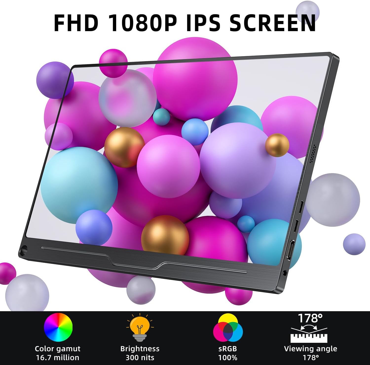 UPERFECT 15.6 Non Touch Monitor - Power Gear