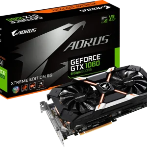 Gigabyte AORUS GeForce GTX 1060 Xtreme Edition 6G 9Gbps Graphics Card - Power gear