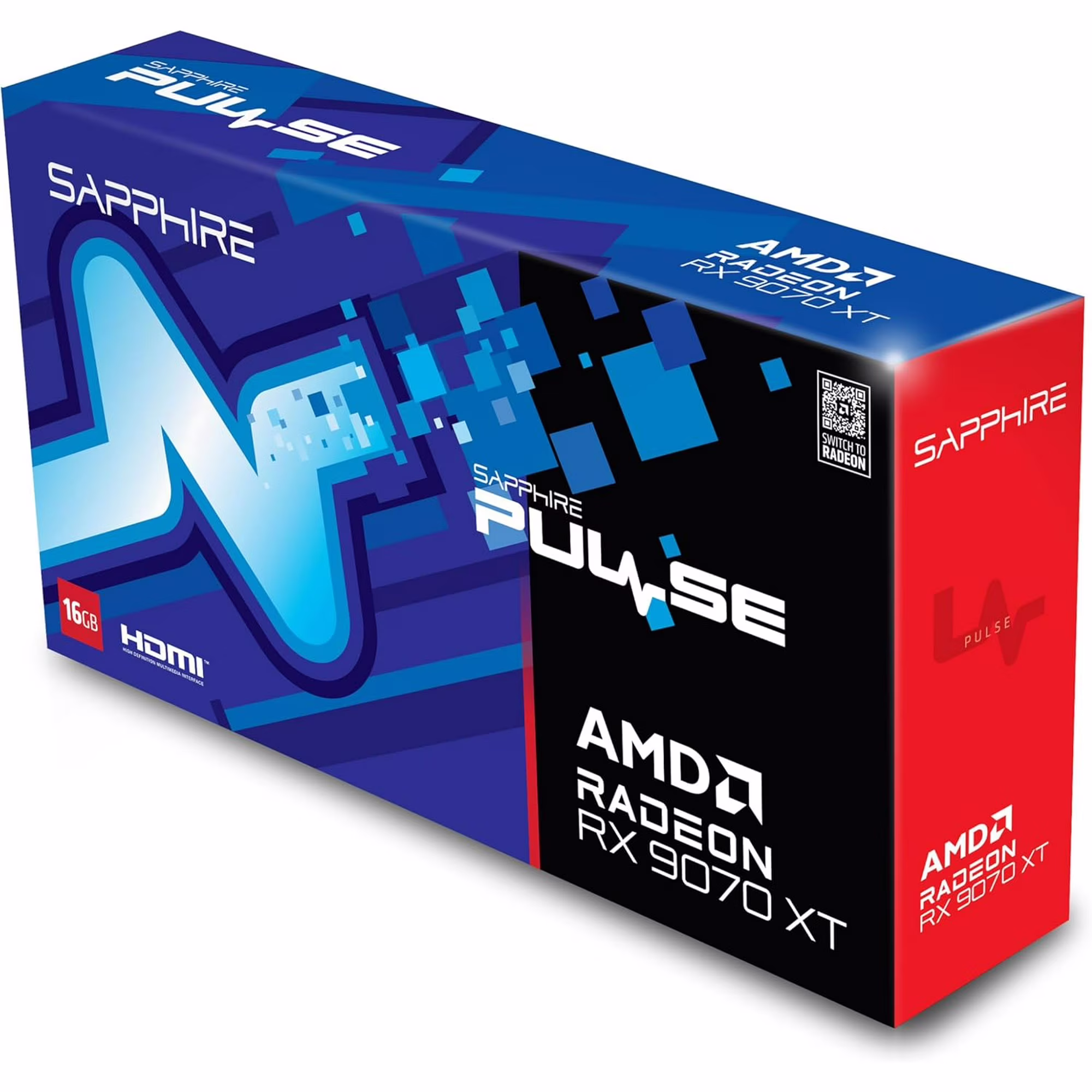 Sapphire Pulse Radeon RX 9070 XT Gaming 16GB Dual Fan Graphics Card - Image 2