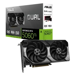 ASUS Dual GeForce RTX 5060 Ti 8GB GDDR7 OC Edition Graphics Card - Power Gear