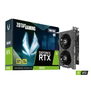 Zotac GAMING GeForce RTX 3050 Twin Edge OC 6GB GDDR6 Graphics Card - Power Gear