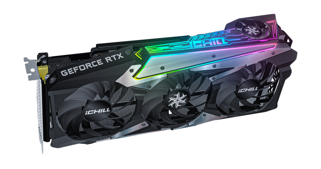 Inno3D Nvidia GeForce RTX 3070Ti ICHILL X4 8GB GDDR6X RGB Graphics Card - Image 2