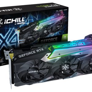 Inno3D Nvidia GeForce RTX 3070Ti ICHILL X4 8GB GDDR6X RGB Graphics Card - Power Gear