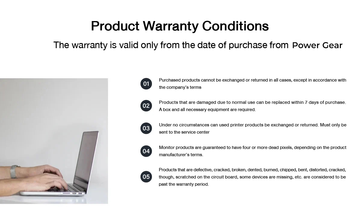 Product Warranty Condition