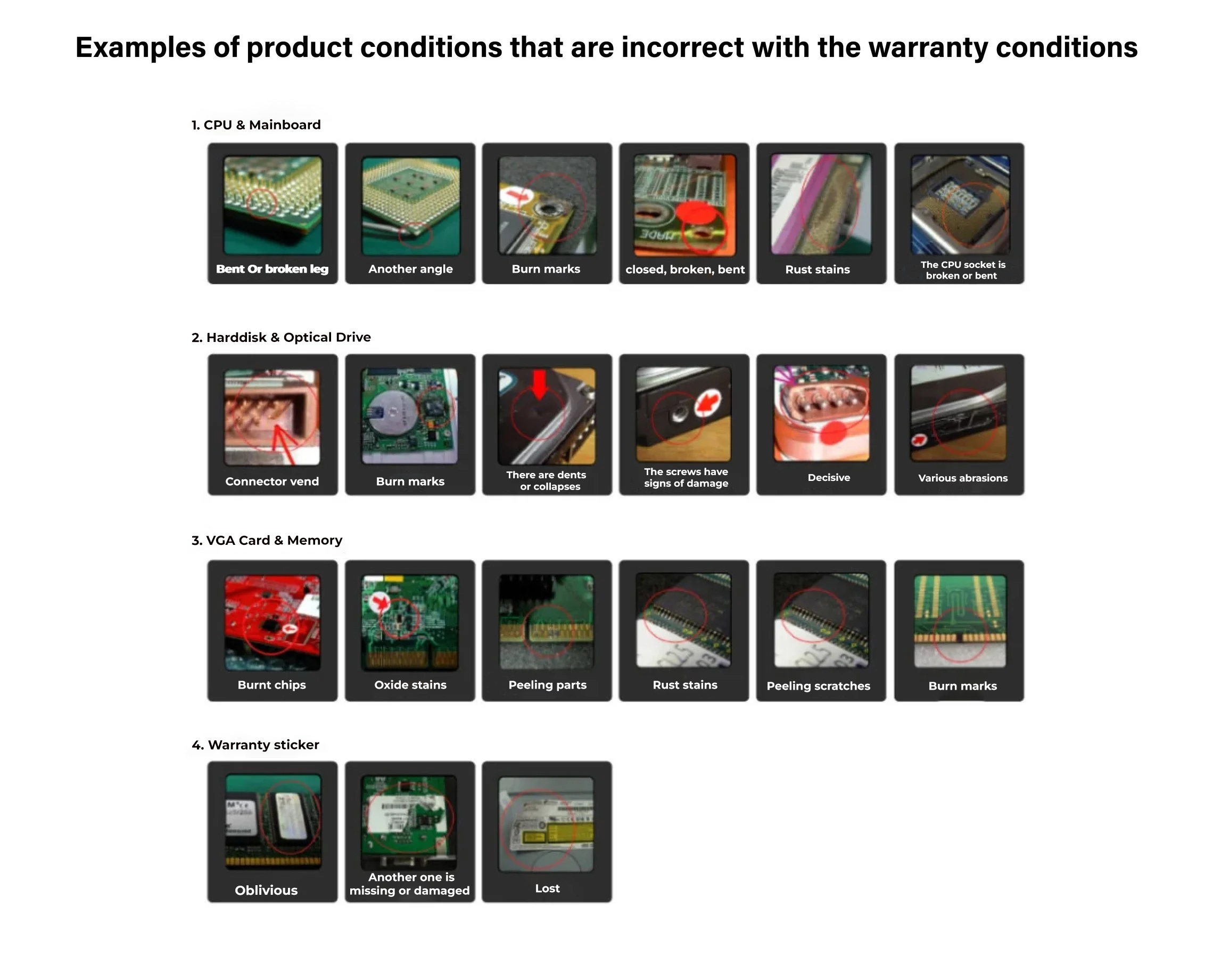 Product Warranty Condition 07