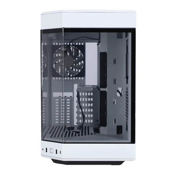 CASE HYTE Y60 (SNOW-WHITE) (E-ATX) - powergar