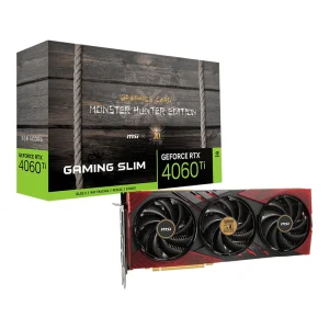 MSI GEFORCE RTX 4060 TI 8G GAMING SLIM MONSTER HUNTER EDITION - 8GB GDDR6