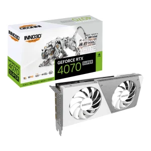 INNO3D GEFORCE RTX 4070 SUPER TWIN X2 OC WHITE - 12GB GDDR6X (N407S2-126XX-186162W)