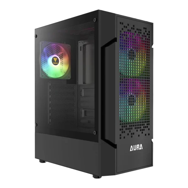 CASE GAMDIAS AURA GC7 ARGB (BLACK) (ATX)- powergearbd