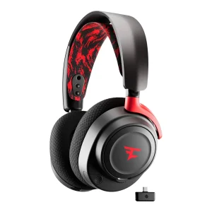 WIRELESS HEADSET STEELSERIES ARCTIS NOVA 7 FAZE CLAN EDITION (BLACK-RED)- powergearbd