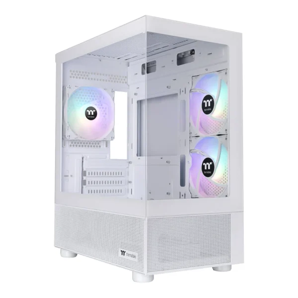 CASE THERMALTAKE VIEW 170 TG ARGB SNOW (WHITE) (MICRO-ATX)- powergearbd