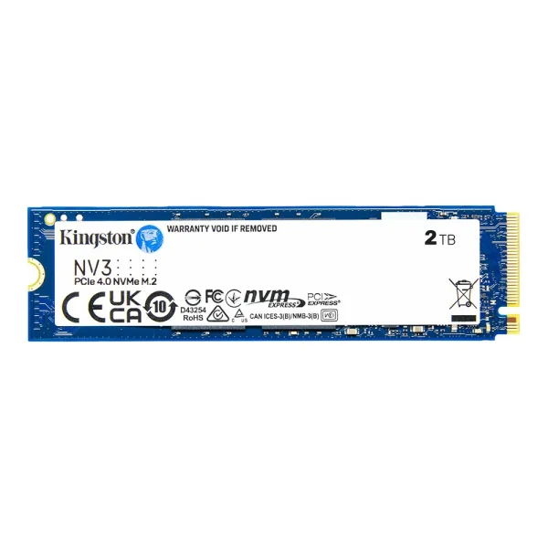 2 TB SSD KINGSTON NV3 SERIES M.2 2280 NVME (SNV3S/2000G)