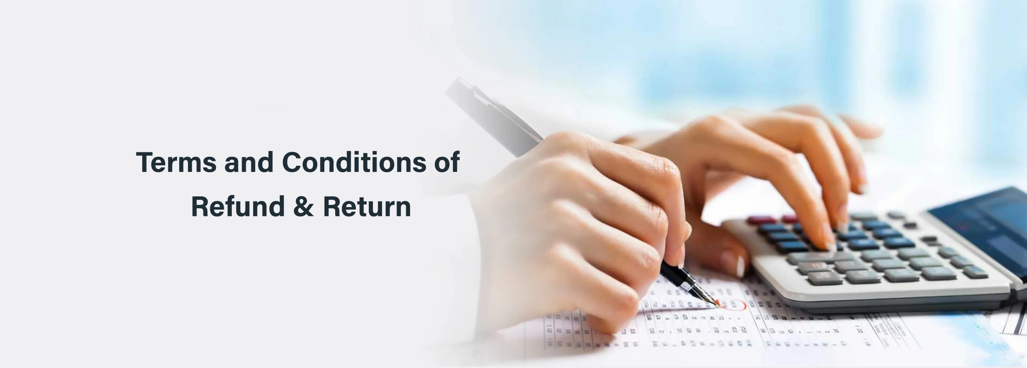 Terms and Condition of Refund & Return