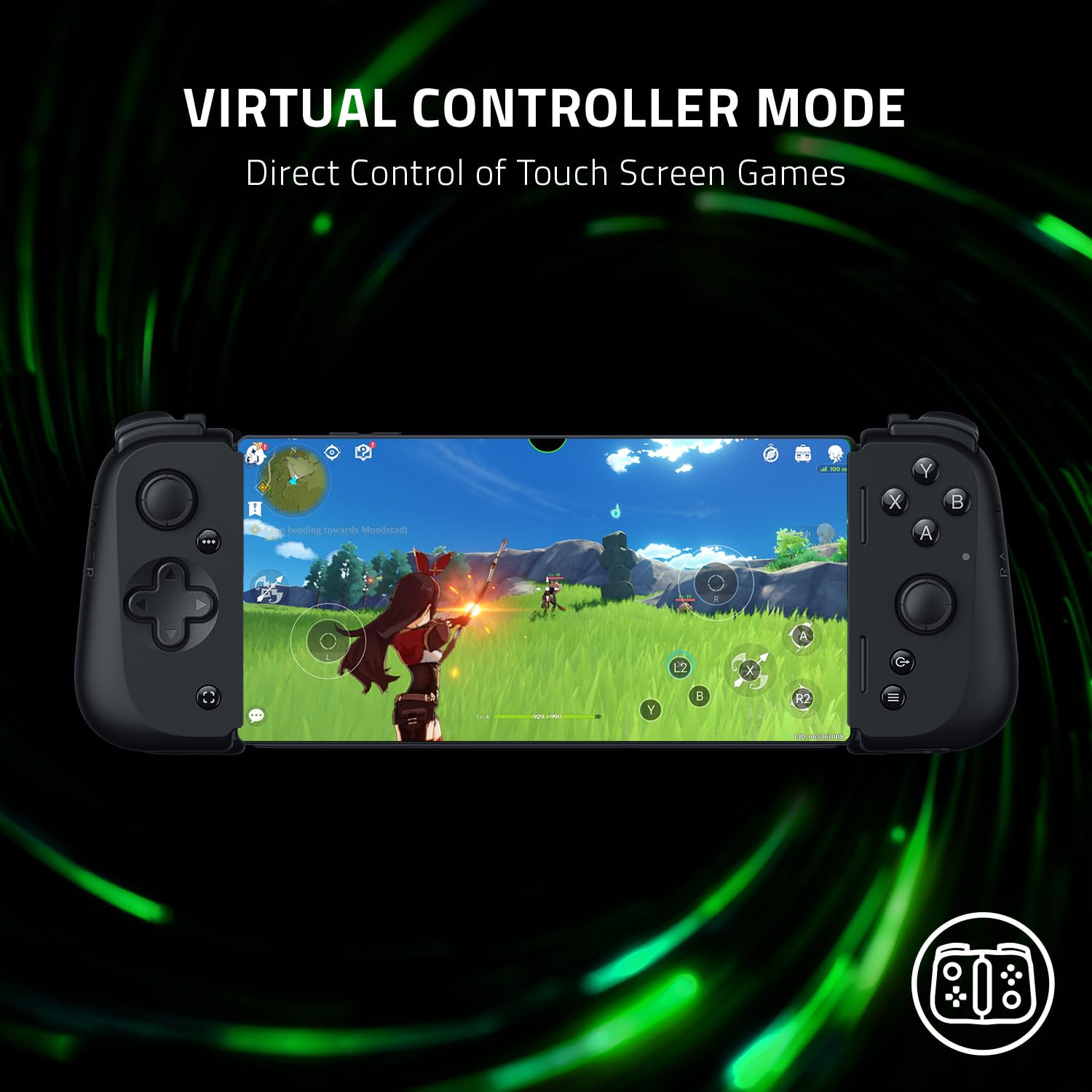 Razer Kishi V2 Mobile Gaming Controller - Power Gear