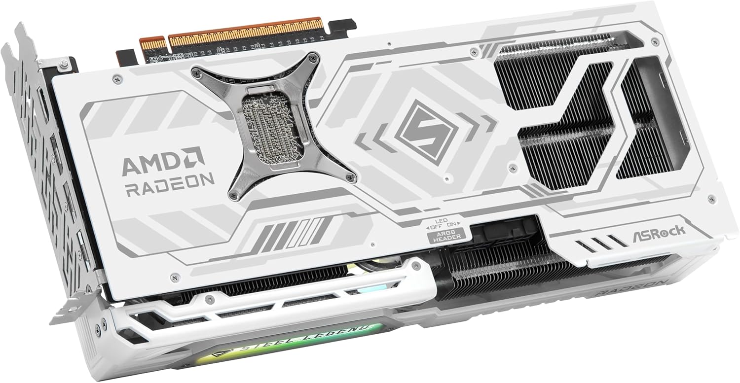 ASRock Steel Legend RX 9070 XT 16GB GDDR6 Graphics Card - Power Gear
