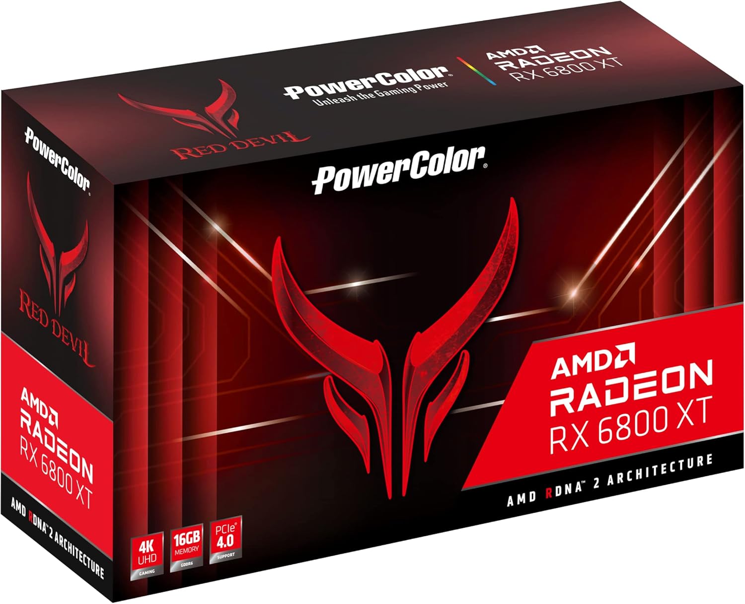 PowerColor Red Devil AMD Radeon™ RX 6800 XT Gaming Graphics Card with 16GB GDDR6 Memory - Power Gear