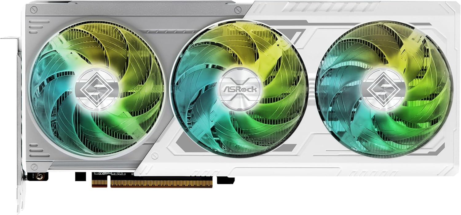 ASRock Steel Legend RX 9070 XT 16GB GDDR6 Graphics Card - Power Gear