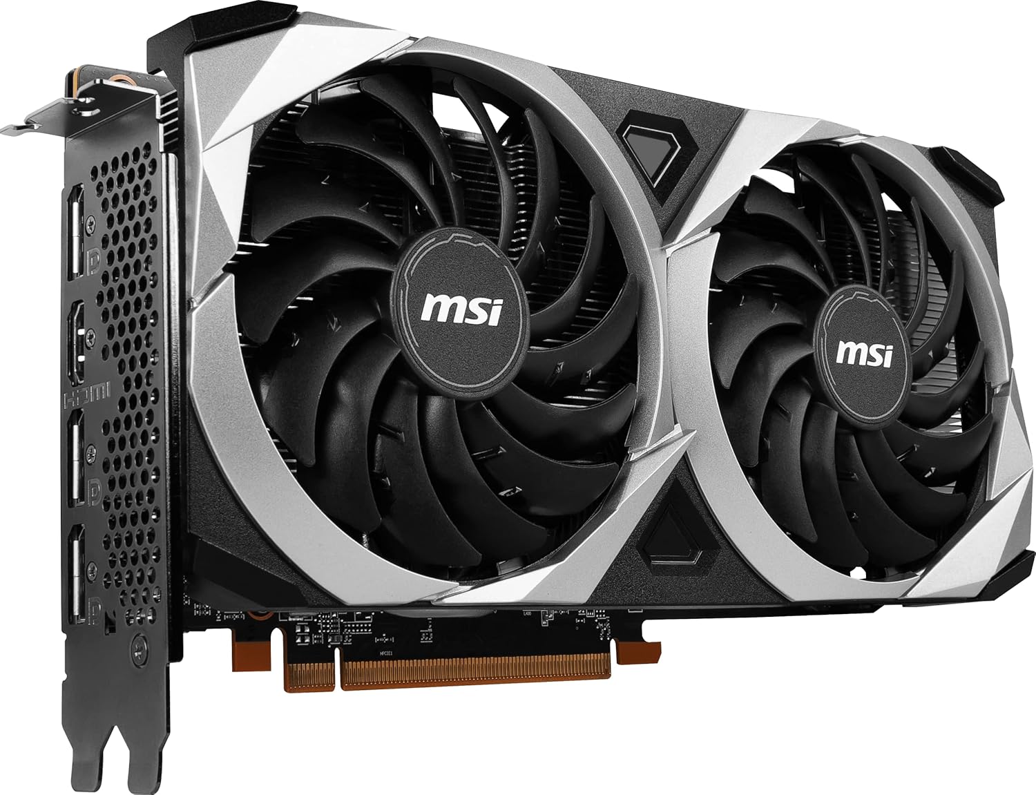 MSI Radeon RX 6600 MECH 2X 8G Graphics Card - Power Gear