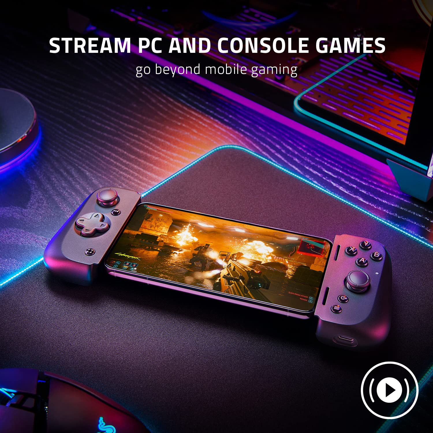 Razer Kishi V2 Mobile Gaming Controller - Power Gear